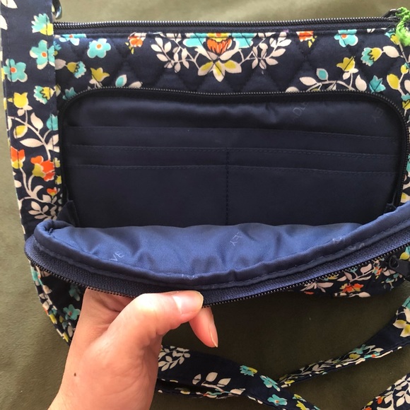 Navy Blue fabric hipster new with tags by Vera Bradley - Picture 7 of 14